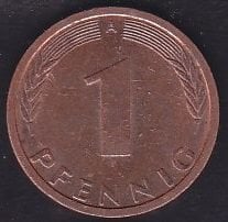 Almanya 1 Pfennig 1993 A