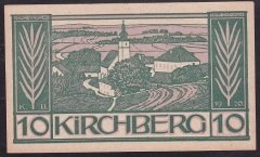 AVUSTURYA 10 KİRCHBERG NOTGELD 1920 ÇİL