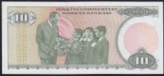 7.Emisyon 1.Tertip 10 Lira B19 781573 Çil
