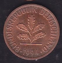 Almanya 1 Pfennig 1994 G