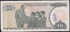 7.Emisyon 2.Tertip 10 Lira E60 629684 Çok Temiz