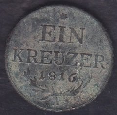 AVUSTURYA 1 KREUZER 1816