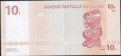 Kongo 10 Frank 2003 Çil 888