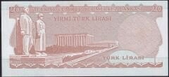 6.Emisyon 4.Tertip 20 Lira I71 108702 Çilaltı Çil