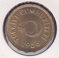 1956 Yılı 25 Kuruş Çilaltı Çil