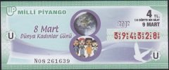 2012 9 Mart Çeyrek Bilet - U Serisi