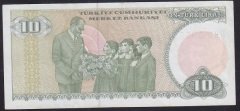 7.EMİSYON 1.TERTİP 10 LİRA A87 095898 ÇÇT