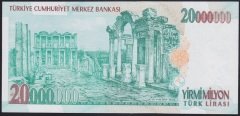 7.EMİSYON 20 000 000 LİRA C66 813090 ÇİL
