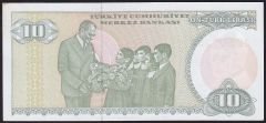 7.Emisyon 1.Tertip 10 Lira A39 807730 Çilaltı Çil