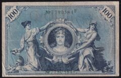 Almanya 100 Mark 1908 Çok Temiz