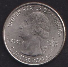 Amerika Çeyrek Dolar 2013 D Hatıra White Mountain Ulusal Orman Bölgesi