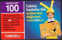 Turkcell Hazır Kart 100 Kontör 2009