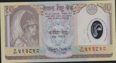 Nepal 10 Rupee 2002 Çilaltı Polimer