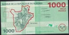 Burundi 1000 Frank 2023 Çil