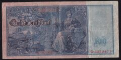Almanya 100 Mark 1910 Çok Temiz
