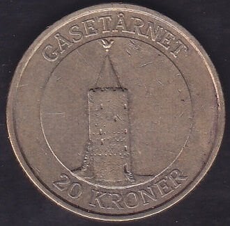 Danimarka 20 Kroner 2004 Hatıra Kaz Kulesi
