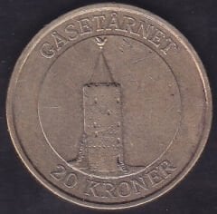 Danimarka 20 Kroner 2004 Hatıra Kaz Kulesi