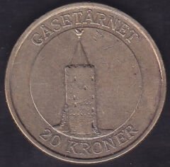 Danimarka 20 Kroner 2004 Hatıra Kaz Kulesi