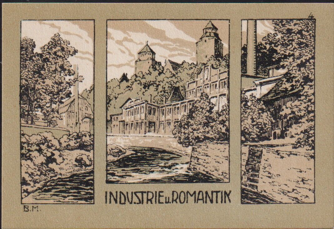 Almanya 50 Pfennig Notgeld 1921 Çil