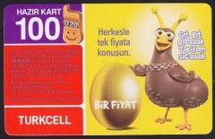 Turkcell Hazır Kart 100 Kontör 2010