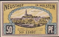 Almanya 50 Pfennig Notgeld 1921 Çil