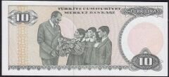 7.Emisyon 2.Tertip 10 Lira E51 349718 Çil
