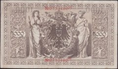ALMANYA 1000 MARK 1910 ÇOK TEMİZ