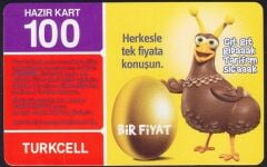 Turkcell Hazır Kart 100 Kontör 2009