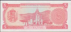 Venezuela 5 Bolivares 1989 Çilaltı Pick 70b