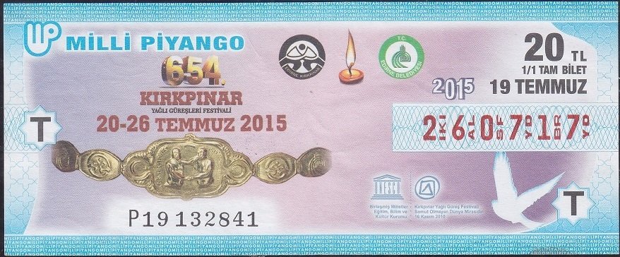 2015 19 Temmuz Tam Bilet - T Serisi