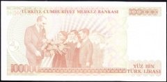 7.Emisyon 3.Tertip 100000 Lira F73 619051 Çil