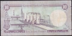 Suriye 10 Pound 1982 Çok Temiz+ Pick 101c