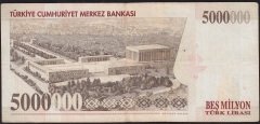 7.Emisyon 5 000 000 Lira I75 326523 Çok Temiz
