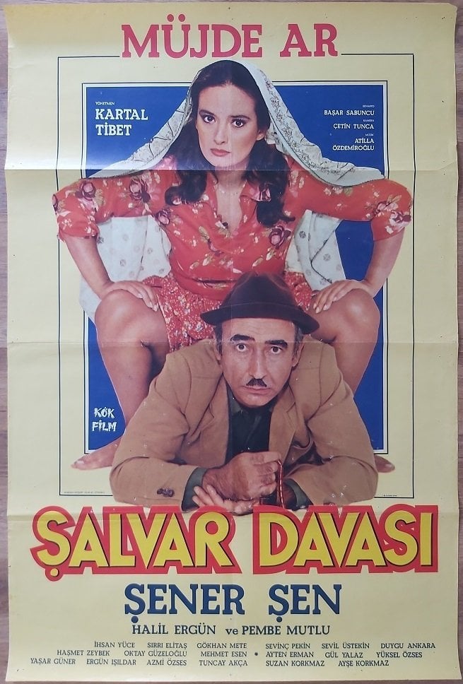Şener Şen - Müjde Ar -  Şalvar Davası - Film Afişi