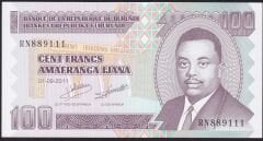 Burundi 100 Frank 2011 Çil 111