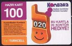 Turkcell Hazır Kart 100 Kontör 2008
