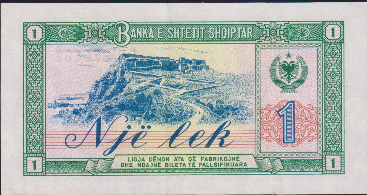 Arnavutluk 1 Lek 1976 Çilaltı Pick 40