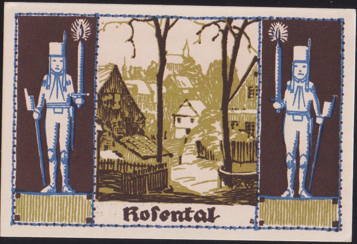 Almanya 50 Pfennig Notgeld 1921 Çil