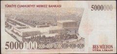 7.Emisyon 5 000 000 Lira I56 210613 Çok Temiz