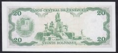 Venezuela 20 Bolivares 1990 ÇİL Pick63c