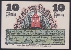 ALMANYA 10 PFENNİNG NOTGELD 1922 ÇİL