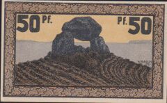 Almanya 50 Pfennig Notgeld 1921 Çil