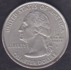 Amerika Çeyrek Dolar 2001 Hatıra New York