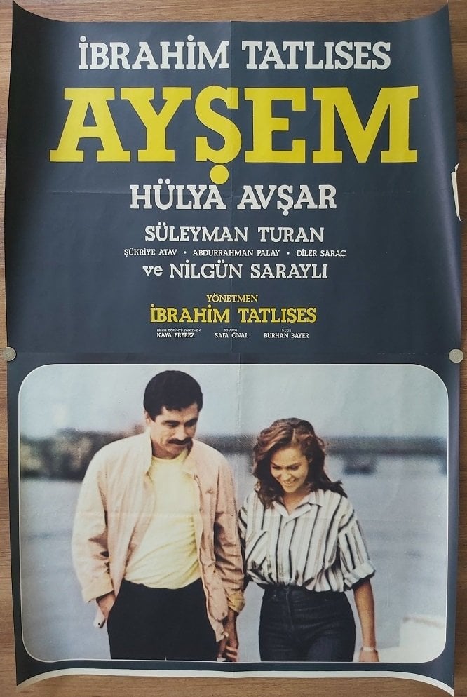 İbrahim Tatlıses - Hülya Avşar -  Ayşem - Film Afişi ( 2 parça Halinde )