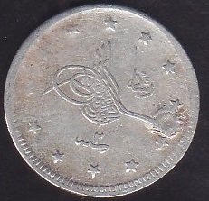 1327 / 2 REŞAT 2 KURUŞ HALİYLE - EDİRNE BASKI ( R)