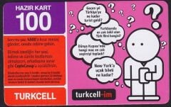 Turkcell Hazır Kart 100 Kontör 2009