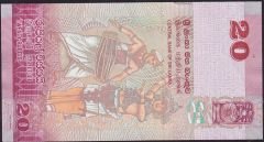 Sri Lanka 20 Rupi 2021 Çil