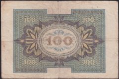 ALMANYA 100 MARK 1920 TEMİZ +