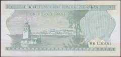 6.EMİSYON 2.TERTİP 10 LİRA I80 301062 ÇİLALTI