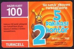 Turkcell Hazır Kart 100 Kontör 2010